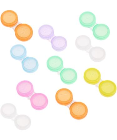 10 x Contact Lens Containers - L+R Storage for Travel | Durable Control Boxes for Students & Accessories - Buy Online on GoSupps.com