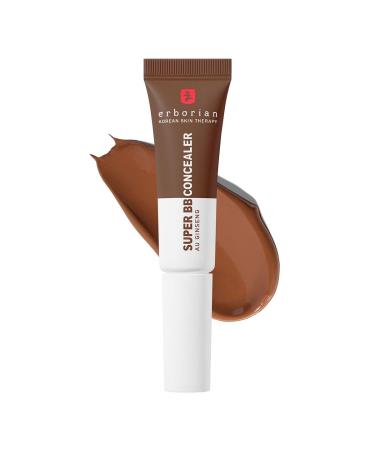 Erborian Super BB CONCEALER High coverage concealer enriched with Niacinamide and SPF 25 Moisturizing eye corrector natural finish Korean cosmetics Chocolate 10 ml