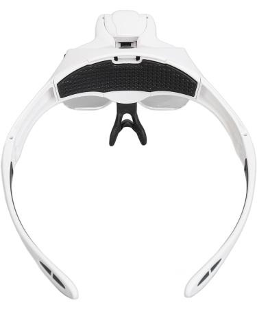 LED Headband Magnifier High Definition 5 Groups Optical Lens Headband Magnifier Multifunction Rechargeable Hands Free 5H Hardness for Reading - Buy Online on GoSupps.com