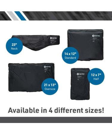 BodyMed Heavy Duty Black Urethane Cold Pack - Reusable Flexible Ice Pack - Half Size 12 x 7 - Buy Online on GoSupps.com