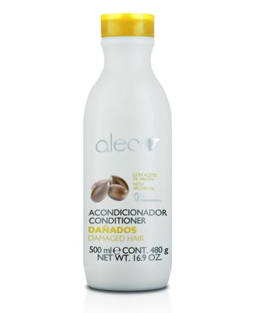 Alea - hair rinsing for damaged hair - damaged line - 500 ml - with silk proteins and argan oil - without sulfate and parabens - restore the vitality of the hair - Buy Online on GoSupps.com