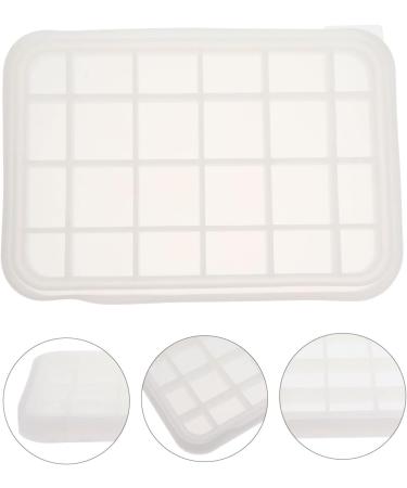 NUOBESTY 1pc Tray Silicone Mold Storage Boxes for Organizing with Lid Resin Silicone Making Mold Accessories - Buy Online on GoSupps.com