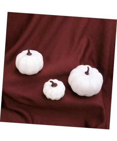 Gadpiparty Harvest Fall Pumpkin 24 Pcs Diy Painting Pumpkin White Foam Pumpkin Fake Foam Pumpkin Halloween Pumpkin Decoration Foam Ball Fall Decorations Artificial Pumpkin Autumn Reward - Buy Online on GoSupps.com