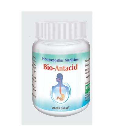 Bio India Antacid Tablet (25g) Relieves Indigestion Acidity Gastritis Flatulence Constipation