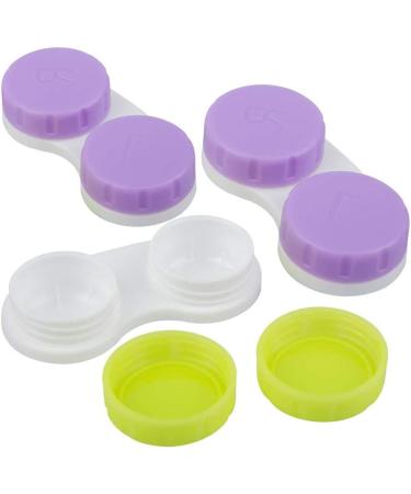 KISEER 36 Pack Colorful Cute Contact Lens Case Bulk - Storage Kit (4 Colors) - Buy Online on GoSupps.com