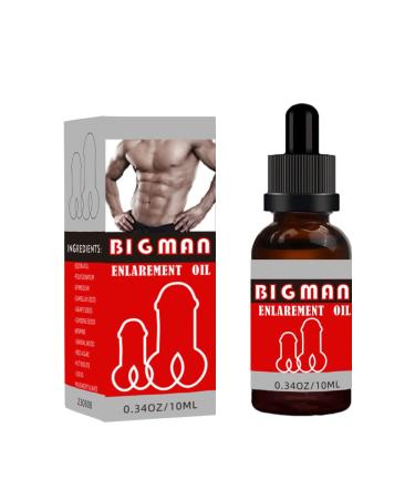 huile de massage pour hommes pour le sexe agrandissement extra fort du p nis agrandissement plus rapide du p nis de grande taille pour la croissance de la puissance de l'homme (M 1PC) M 0.25 ml (Lot de 40)