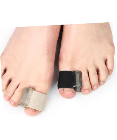 Healeved 4 Pairs Orthopedic Bunion Correct Spacer Set for Men - Black 2.5x2cm - Buy Online on GoSupps.com