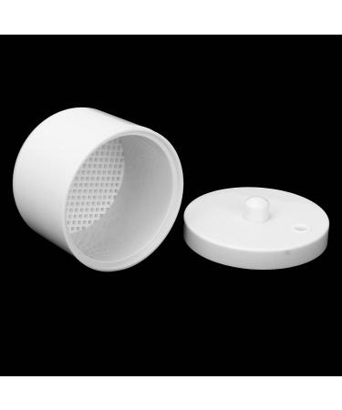 Portable Nail Art Cleaning Box Manicure Tools Cleaning Container Nail Art Tool Cleaning Cup for Nail Art Tool(white) - Buy Online on GoSupps.com