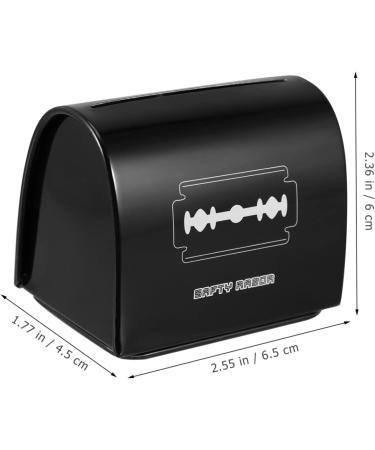 Beaupretty 4-Piece Razor Disposal Travel Containers - Portable Sharp Object Storage Box for Travel | Iron Man Alien Design - Buy Online on GoSupps.com