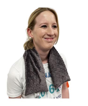Weighted Sensory Neck Wrap to Calm Provide proprioceptive Input Reduce Anxiety and Help relive Stress. Helps Those with Autism PTSD Anxiety and Aspergers - ASH Grey
