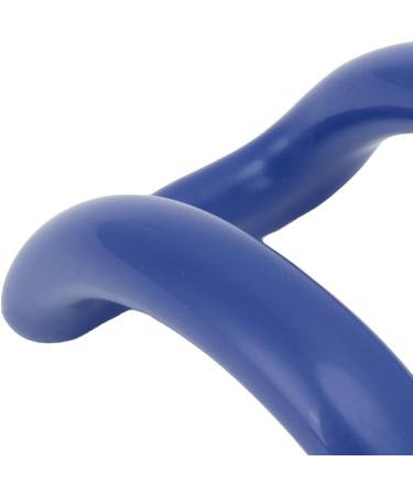 EMUKOEP Reverse Arch Cervical Traction Device Pillow - Neck Stretcher for Home Use Curvature Correction & Massage - Blue - Buy Online on GoSupps.com