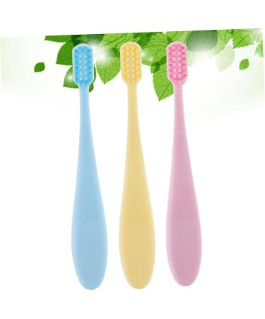 Minkissy 12-Part Child Toothbrush Set | Portable Manual Toothbrushes for Kids | Fun Tooth Cleaning Tools for Travel - Buy Online on GoSupps.com