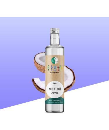 Go-Keto MCT Oil 500ML | C8/C10 Coconut Oil | Vegan Keto Coffee & Shake Enhancer | Perfect for Keto Diet - Buy Online on GoSupps.com