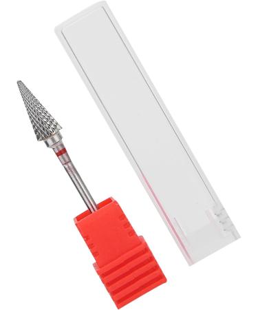 Tungsten Steel Manicure Drill Bits Perfect Grinding Effect for Processing Nails Glass Plastic Metal and More (red mark) - Buy Online on GoSupps.com