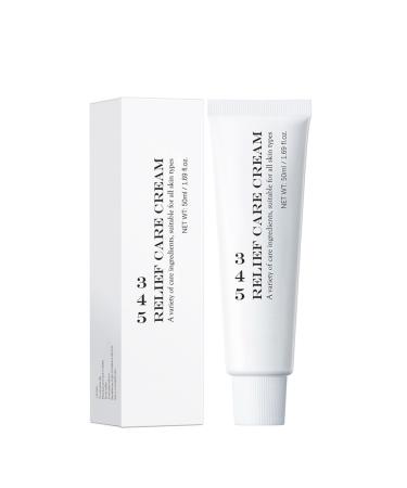 Moily Face Moisturizer for Daily Use 50ml - Nourishing Hydration Cream Suitable for All Skin Types Soothing White One Size One Size White