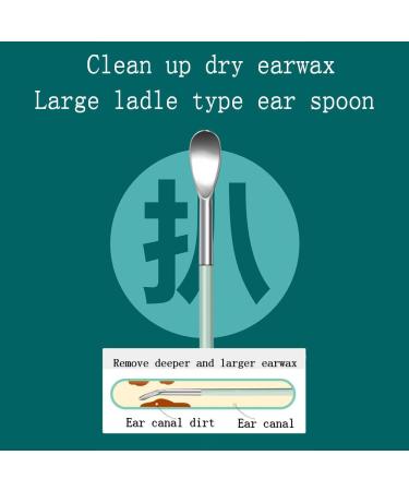 YIRUI Earwax Removal Kit - 6-in-1 Reusable Spiral Ear Pick Tools for Effective Ear Cleaning - Black - Buy Online on GoSupps.com