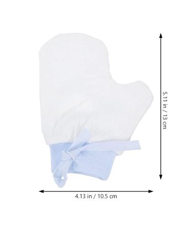 FOMIYES Baby Stop Thumb Sucking Finger Guard - Breathable Mesh Infant Anti-Sucking Gloves (Blue) | 1 Pair - Buy Online on GoSupps.com
