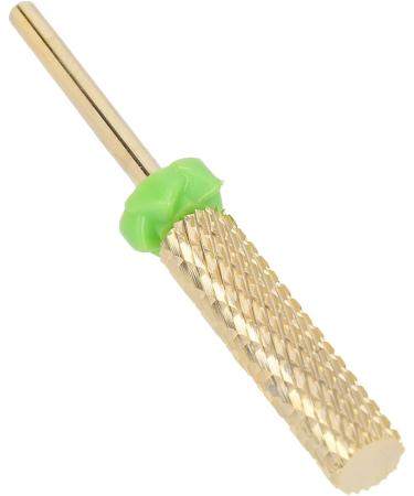 Barrel Nail Drill Bit Dead Skin Removal High Strength Pedicure Nail Drill Bit Flat Top Multipurpose Gold for Acrylic Nails (130#-C) - Buy Online on GoSupps.com