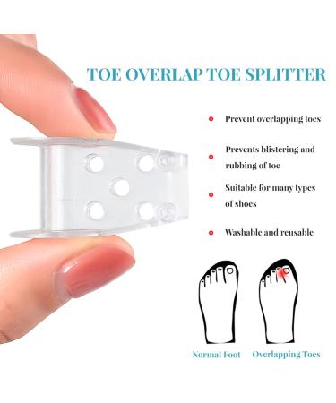 Aplata Breathable Toe Separator Spacers for Women & Men - 2 Pairs (4Pcs) - Buy Online on GoSupps.com