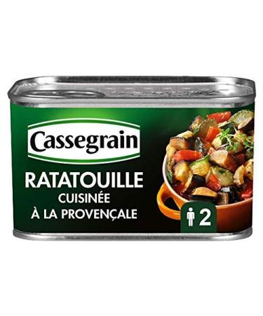 CASSEGRAIN - Ratatouille Cuisin La Prov L'Huile D'Olive Vierge-Extra 2% 380G - Lot De 2 - meilleure offre
