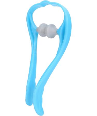 Verdant Touch Roller Neck Massage Tool | Manual Trigger Point Massager for Neck & Shoulders - Blue - Buy Online on GoSupps.com