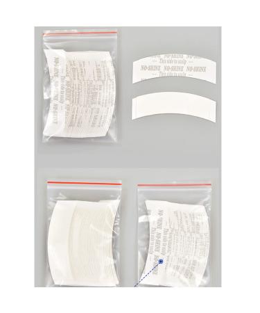 Sujurio 72Pc/Lot No-Shine Wig Tape Double Adhesive Hair Extension Tape Strips Waterproof for Toupee/Lace Front Wigs Film Bonding - Buy Online on GoSupps.com