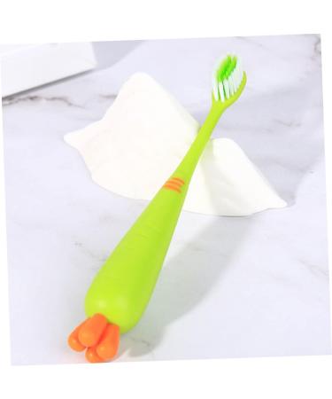 Fomiyes 30-Pack Carrot Travel Toothbrush for Babies - Bulk Toothbrushes for Oral Care & Ear Cleaning - Buy Online on GoSupps.com