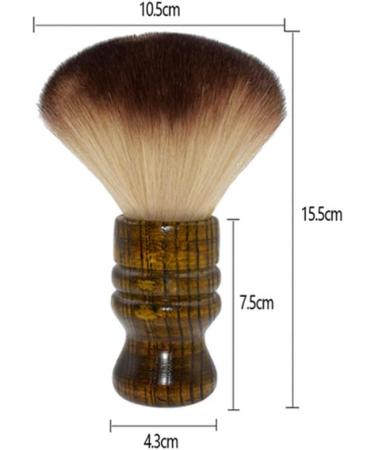 Minkissy Neck Duster Hair Cutting Neck Duster Brush Barber Neck Face Duster Brush Cleaning Hairbrush - Buy Online on GoSupps.com