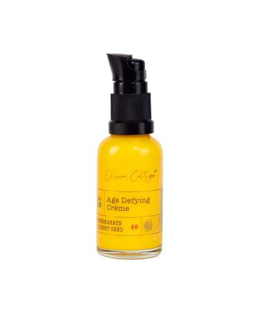 Age-Defying Creme Made with Cold Pressed Oils Natural Antioxidants and Pure Essential Oils Reduces Wrinkles and Pigmentation for Dry Mature Skin In Women Reverses Sun Damage 30 ml