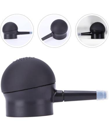 MUSISALY 1pc Silicone Nozzle Hairdressing Sprayer Hair Fibers Pump Powder Spray Bottle Plastic Abs Black - Buy Online on GoSupps.com