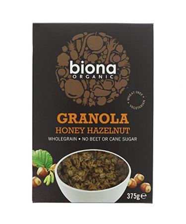 Biona Organic - Granola - Honey Hazelnut - 375g (Case of 6)