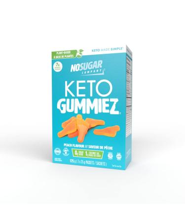 No Sugar Keto Gummiez (Peach)
