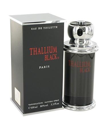 Thallium Black Cologne by Yves De Sistelle 3.3 oz Eau DeToilette Spray for Men