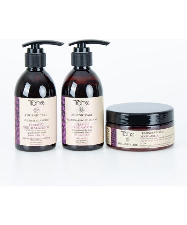 Tahe Organic Care Masque capillaire illuminateur Luminous pour un effet blond froid 300 ml - Buy Online on GoSupps.com