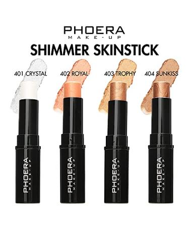 Phoera Shimmer Skin Stick Highlighter Contour Concealer - 404 SUNKISS - Buy Online on GoSupps.com