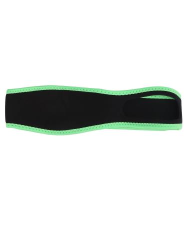 Anti Snoring Chin Strap Jaw Support Belt Snoring Solution for Men Chin Breathing Correction Belt for Summer Sleep for Bedroom Apartment(Fluorescent green edging)