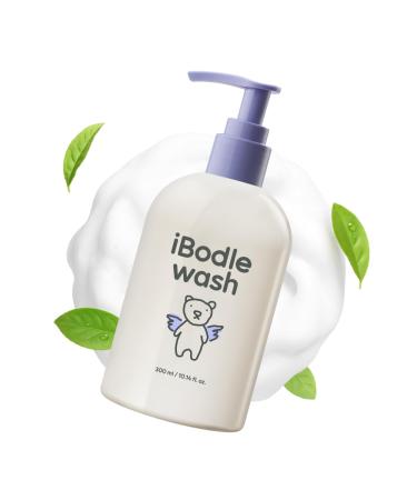 iBodle Deep Cleansing Kids Face & Body Wash Gently Removes Sweat & Impurities Sulfate-Free pH-Balanced Hydrating Fermented Oil Formula for Delicate Skin 10.14 fl. oz