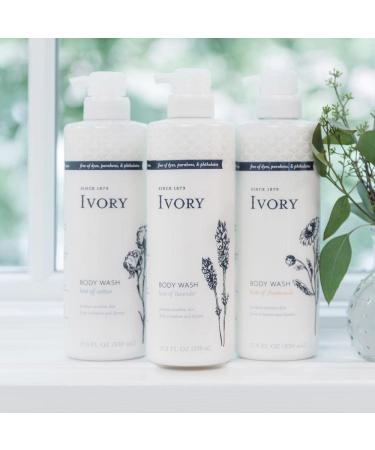 Ivory Cotton Scented Moisturizing Body Wash - 17.9 fl oz - Buy Online on GoSupps.com