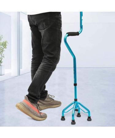 ATHUAHLR LRVTREC Crutches Old Man's Cane Four-Legged Multi-Purpose Abduction Anti-Skid Crutches - Buy Online on GoSupps.com