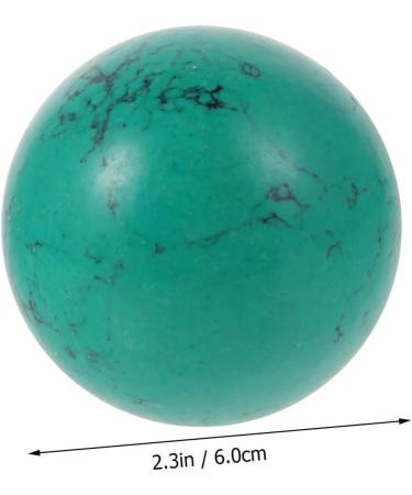 Frcolor 6 Stk Turquoise Handball Baoding Balls - Wooden Spherical Fitness and Relaxation Gifts for Hand Health - Buy Online on GoSupps.com
