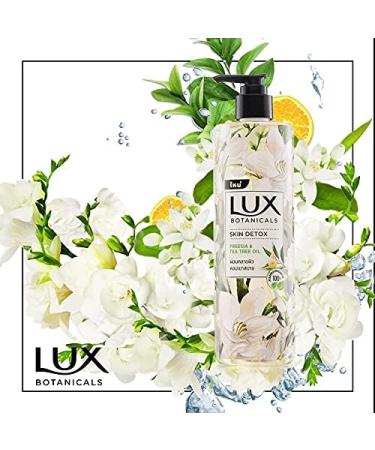  Lux 2 x Lux Botanicals Skin Detox Shower Gel (450ml) | Freesia and Tea Tree Oil | Full of Natural Shine - Buy Online on GoSupps.com