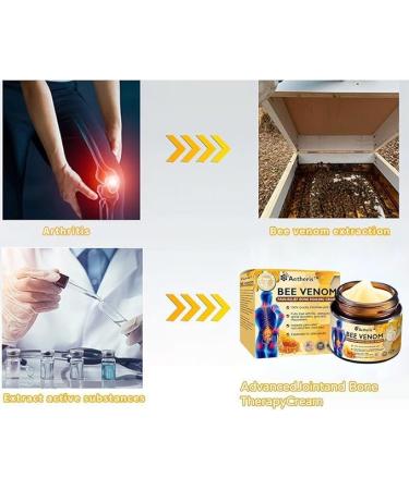 Bee V-enom P-ain-Relief Bone Care CreamS Professional Bee V-enom Ointment BEE V-enom Joint Relief Moisture C-ream Bee V-nom Pain-Relief Bone Healing Cream (1 pcs) - Buy Online on GoSupps.com