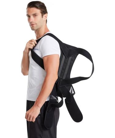 Back Brace Belt Posture Corrector for Women and Men Older Back Lumbar Pad Support Shoulder Posture Support Straightener Lumbar Support Belt (Size : 2XL) (Xx) (X) - Buy Online on GoSupps.com