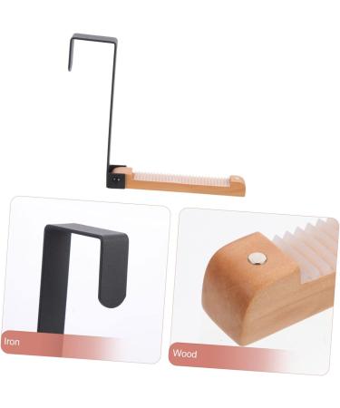 Door Hook Wall Hanger Hooks Door Towel Hook Hat Hook Cement Clothes Hook Lotus Tree Multifunction 17.5X16CM Black - Buy Online on GoSupps.com