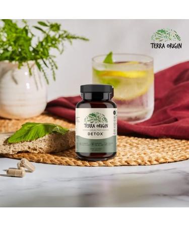 TERRA ORIGIN Detox Cleanse Probiotics 30 Veggie Capsules | 5B CFU | Metabolism Booster with Licorice Root, Amla Fruit, Senna Leaf, Ginger Root | Natural Digestive Support - Buy Online on GoSupps.com