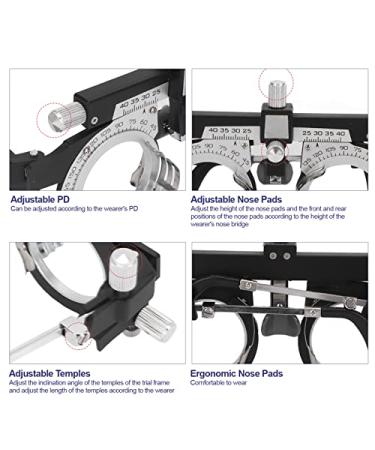 Adjustable PD Optical Trial Frames for Optometry - Probelinsen Alloying for Ophthalmology Schools - Buy Online on GoSupps.com