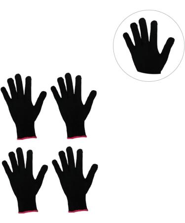 2 Sets 4pcs Silicone Mitts Bumps Heat Glove Silicone Bumps Heat Proof Glove Hairdressing Tool Powder As Shownx2pcs 21.5X12.2 cmx2pcs - Buy Online on GoSupps.com