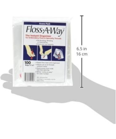 Action Bag Floss A Way Organizer 3x5 100 Pack FL100 (2-Pack) - Convenient Storage Solution - Buy Online on GoSupps.com