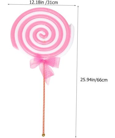 Alipis Lollipop Prop 2pcs Wedding for Lollipop Photography Festive Carnival Birthday Cosplay Ornaments Fake Large Props - Buy Online on GoSupps.com