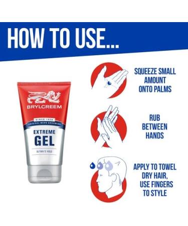 Brylcreem Extreme Gel Ultimate Hold 150 ml 150 ml (Pack of 1) - Buy Online on GoSupps.com